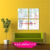Tablou multicanvas personalizat Patrat-4